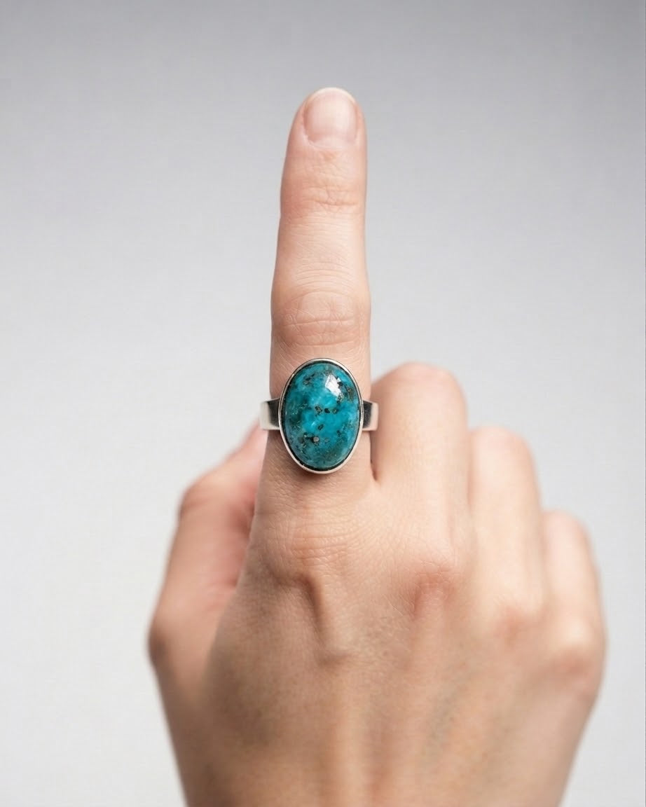 Irani Turquoise Adjustable Ring