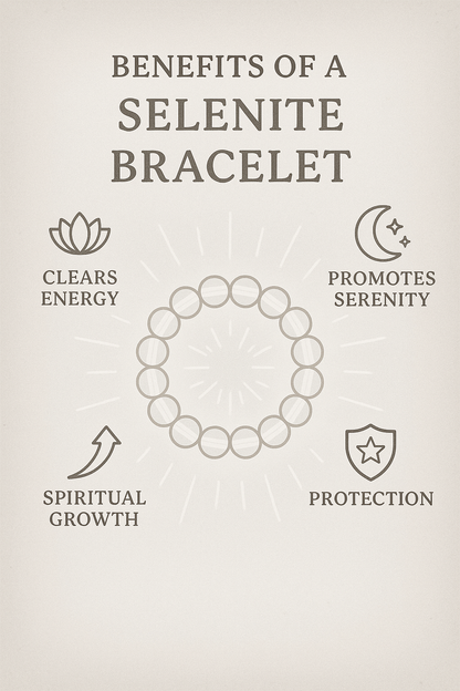 Selenite Bracelet