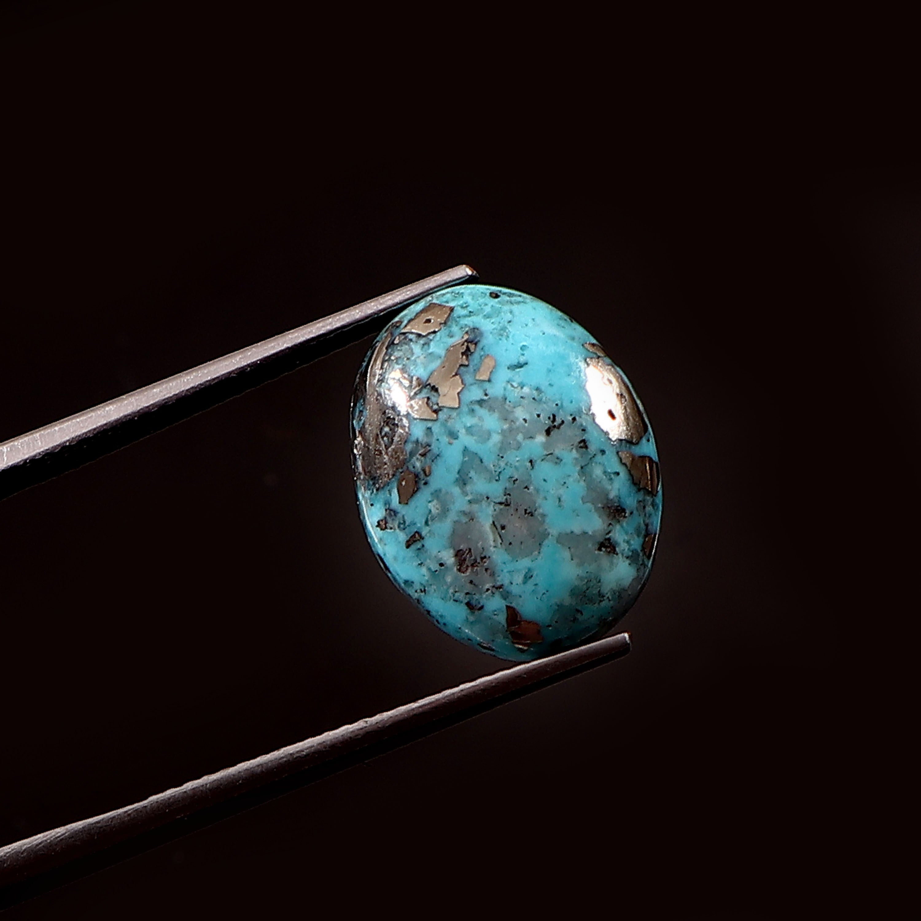 Irani Turquoise (Firoza) ( 9 Carat/ 9.87 Ratti )