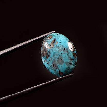 Irani Turquoise (Firoza) ( 9 Carat/ 9.87 Ratti )