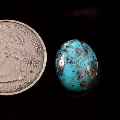 Irani Turquoise (Firoza) ( 9 Carat/ 9.87 Ratti )