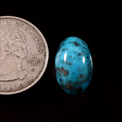 Irani Turquoise (Firoza) ( 9 Carat/ 9.87 Ratti )
