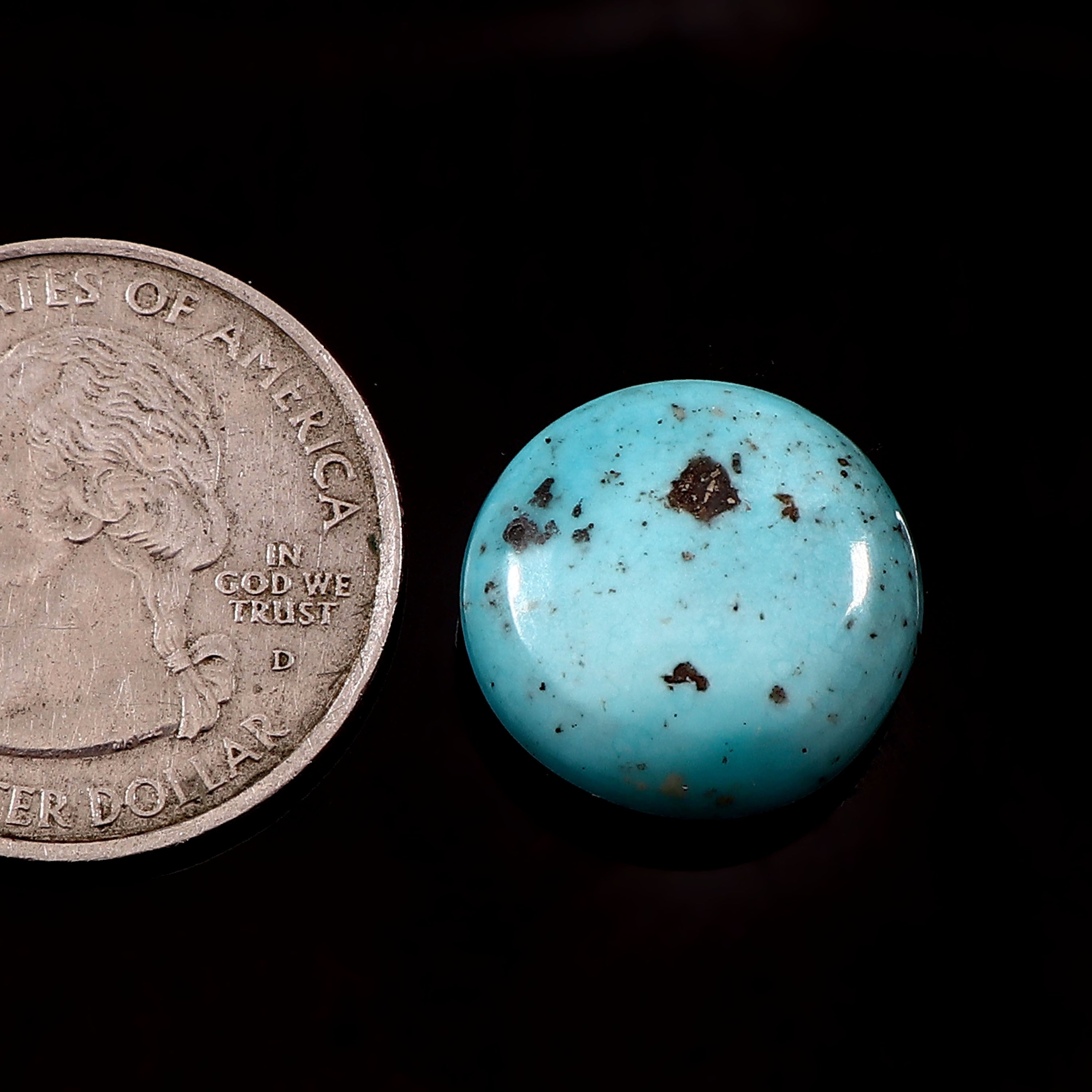 Irani Turquoise (Firoza) ( 10 Carat/ 10.97 Ratti )