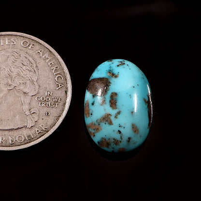 Irani Turquoise (Firoza) ( 9.5 Carat/ 10.42 Ratti )