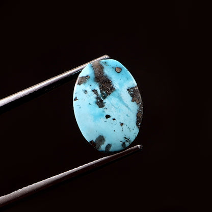 Irani Turquoise (Firoza) (6.75 Carat/ 7.40 Ratti )