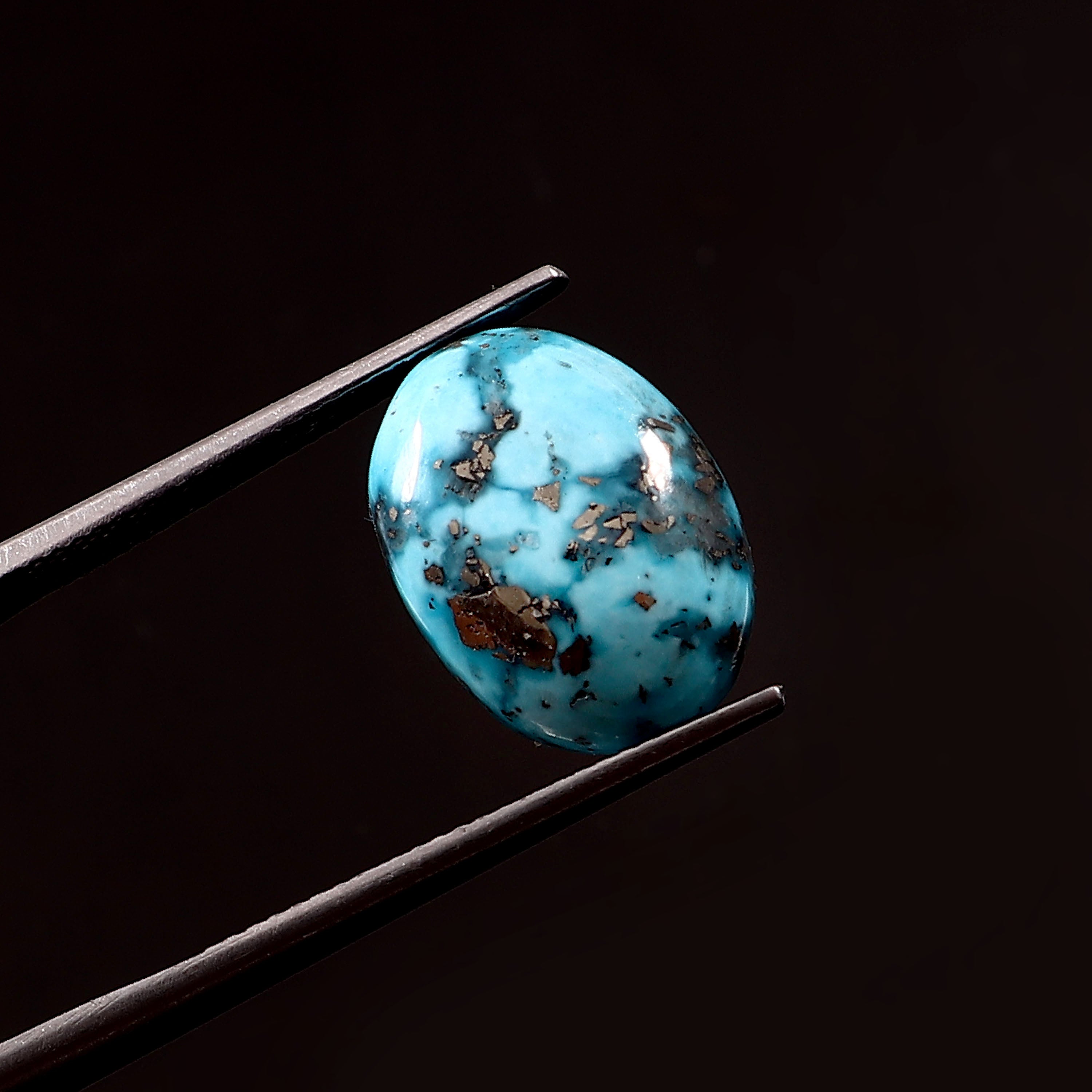 Irani Turquoise (Firoza) ( 8.8 Carat/ 9.65 Ratti )