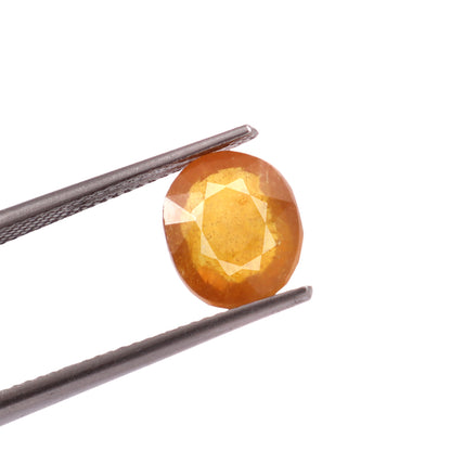 Yellow Sapphire (Pukhraj) (4.8 Carat, 5.27 Ratti)