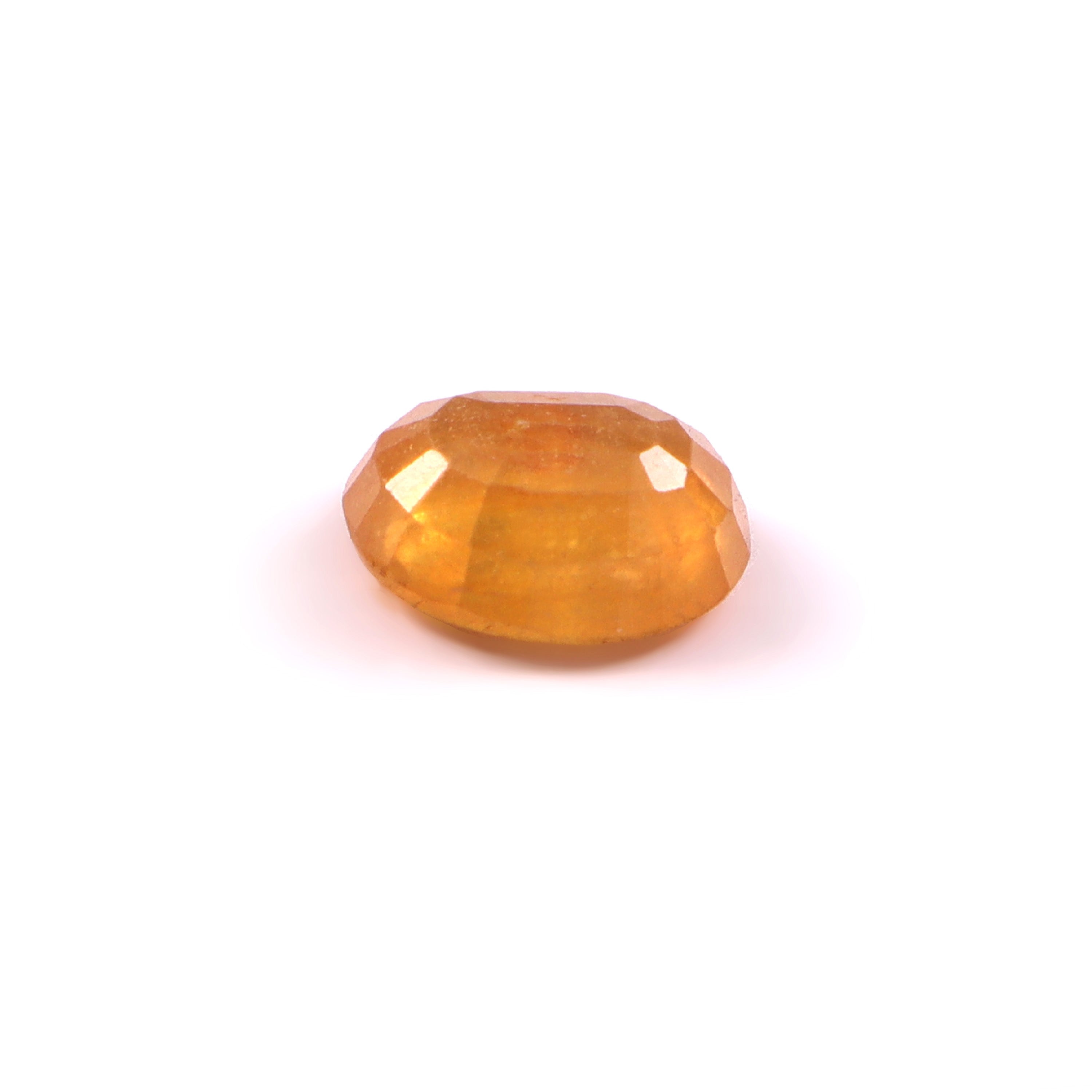 Yellow Sapphire (Pukhraj) (5.8 Carat, 6.36 Ratti)