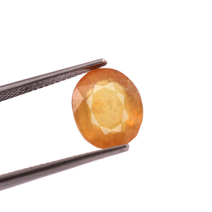 Yellow Sapphire (Pukhraj) (5.8 Carat, 6.36 Ratti)