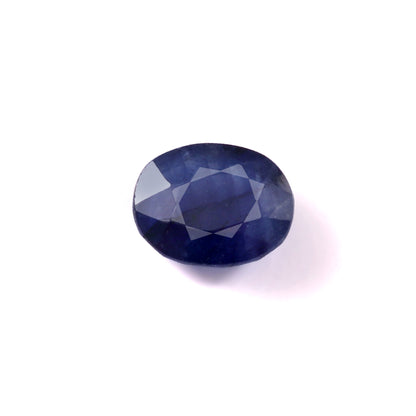 Blue Sapphire (Neelam) (6.35 Carat, 6.97 Ratti)