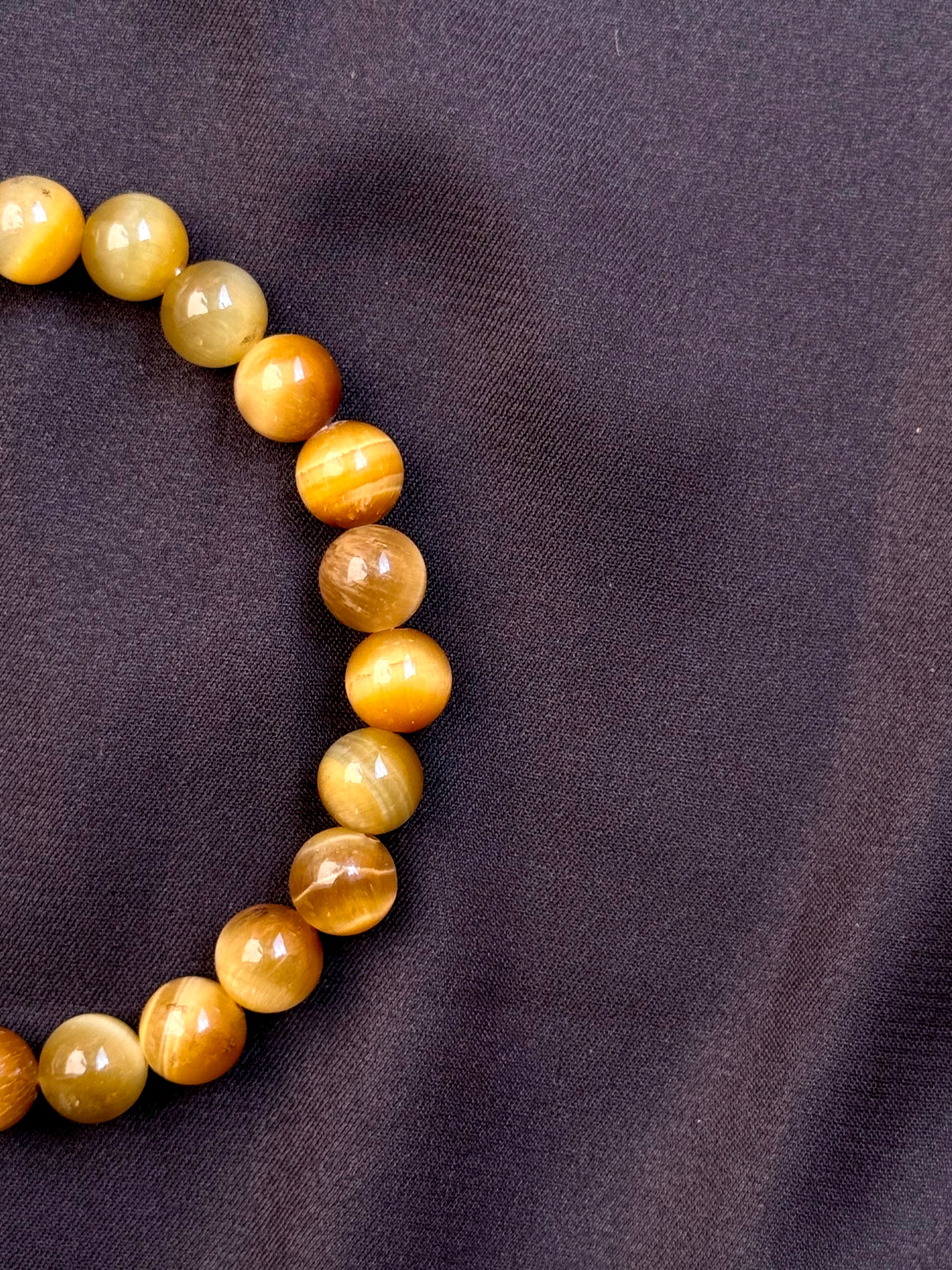 Cat's Eye Stone Crystal Bracelet Advanced Accessories