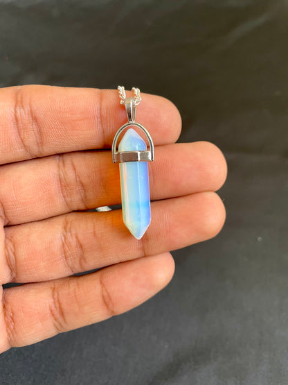 Opalite Pencil Pendant