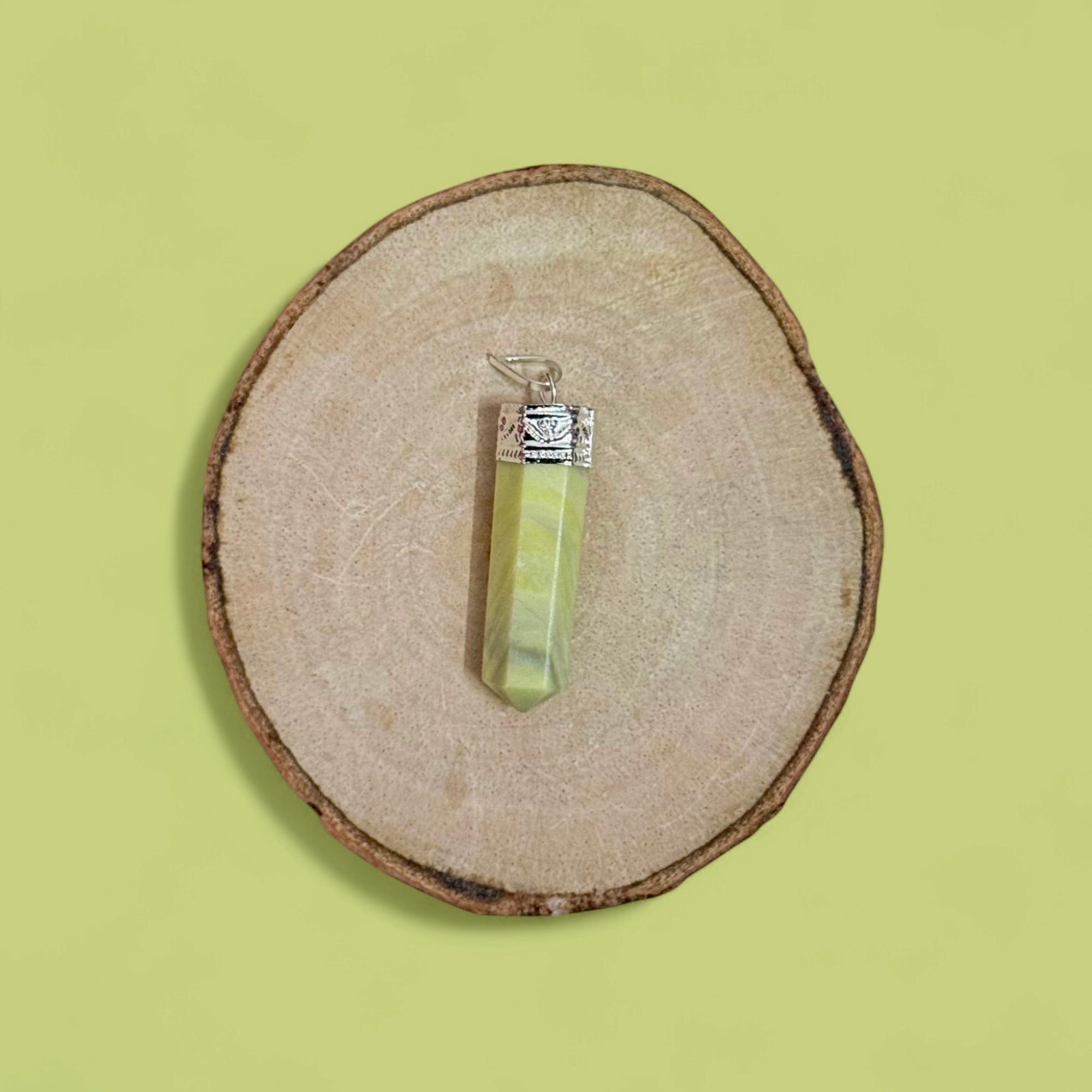 Serpentine Pencil Pendant