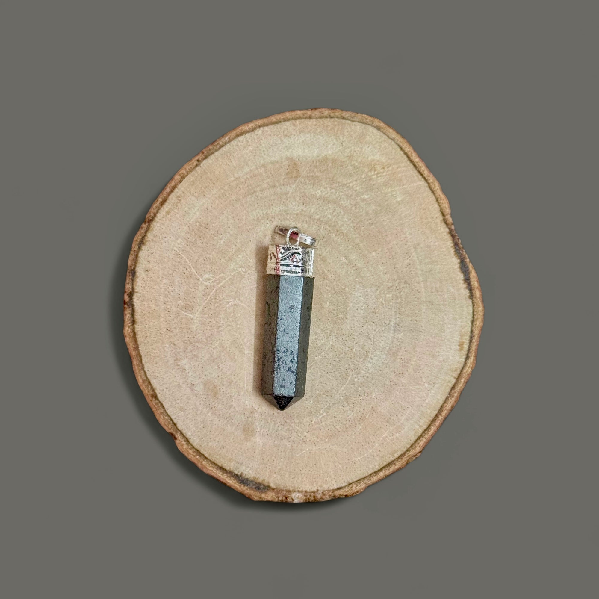 Hematite Pencil Pendant