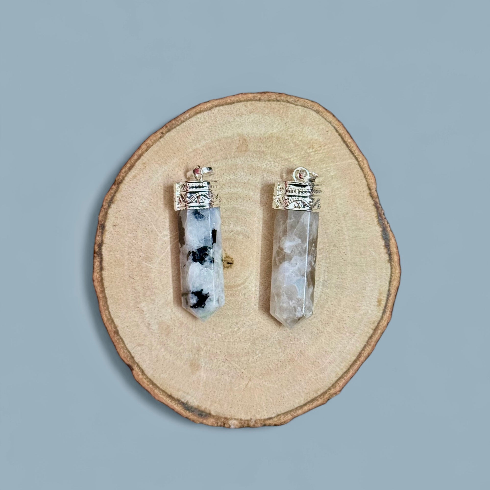 Moonstone Pencil Pendant