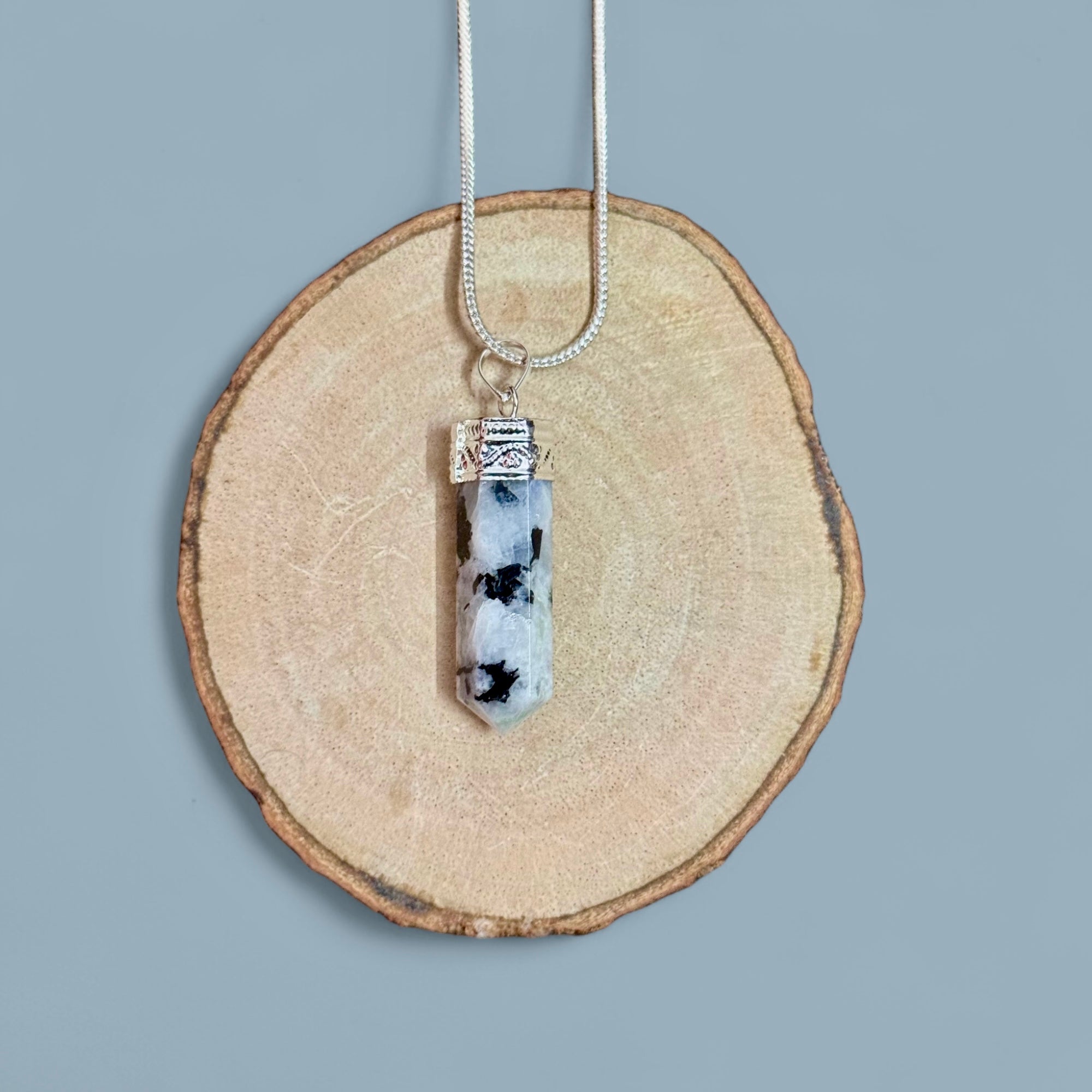Moonstone Pencil Pendant