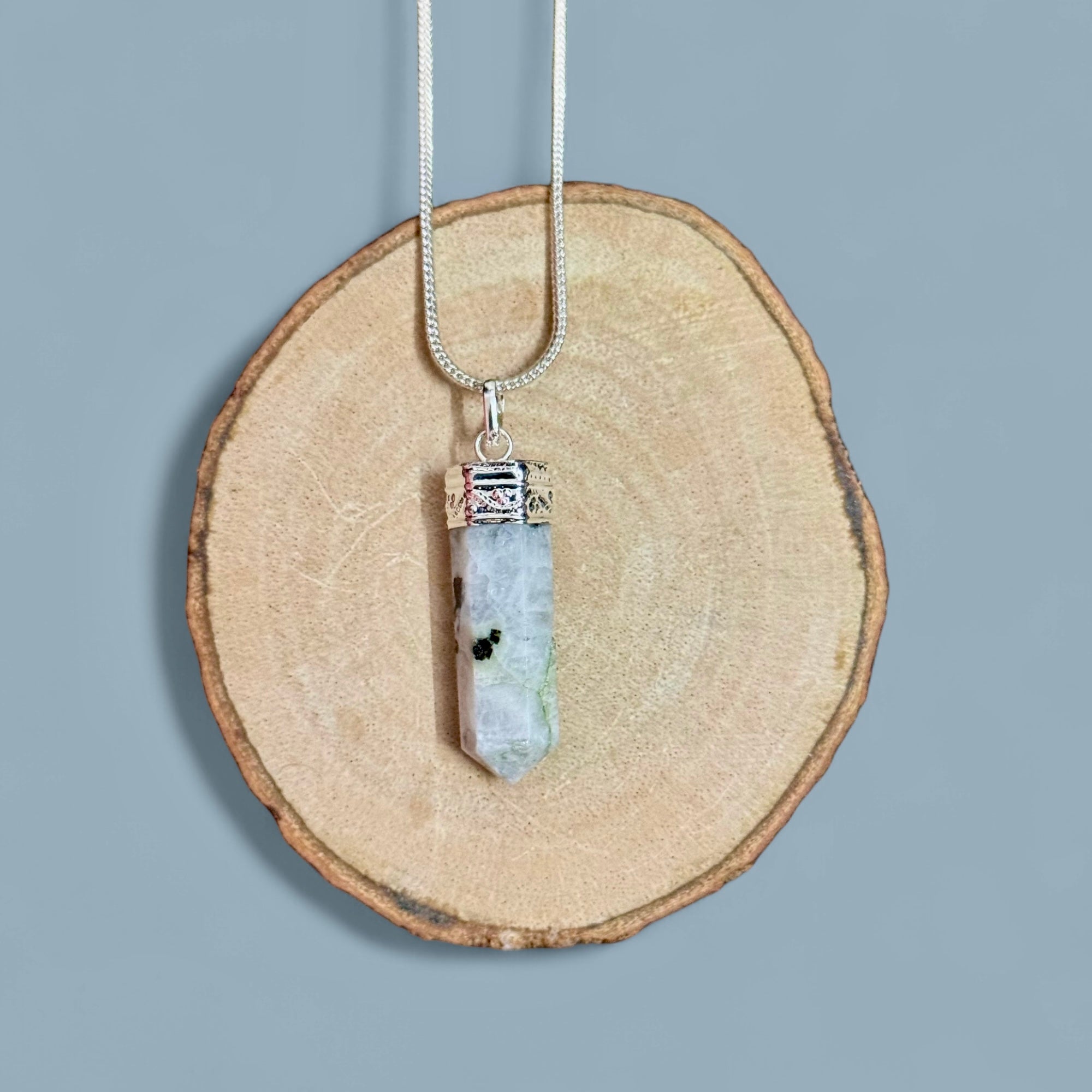 Moonstone Pencil Pendant