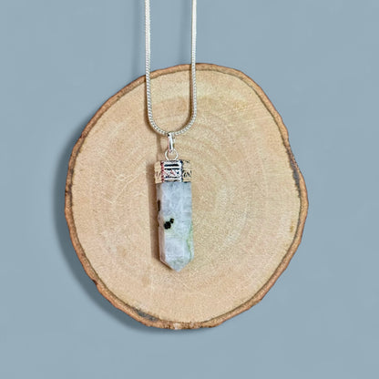 Moonstone Pencil Pendant