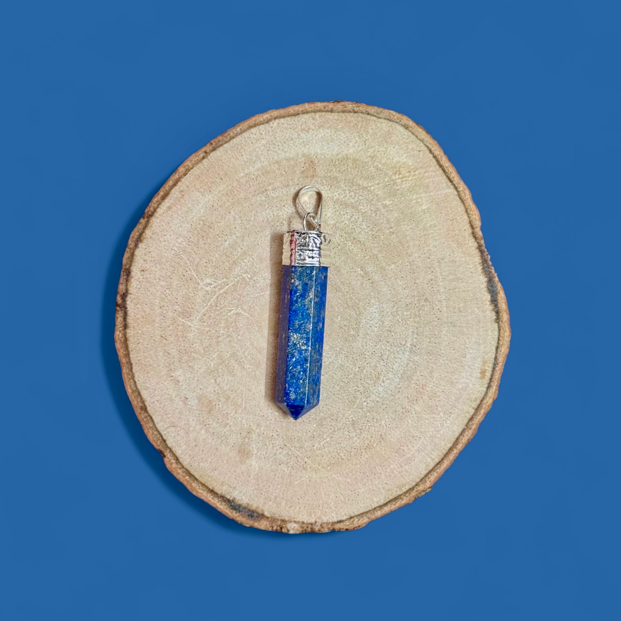 Lapis Lazuli Pencil Pendant